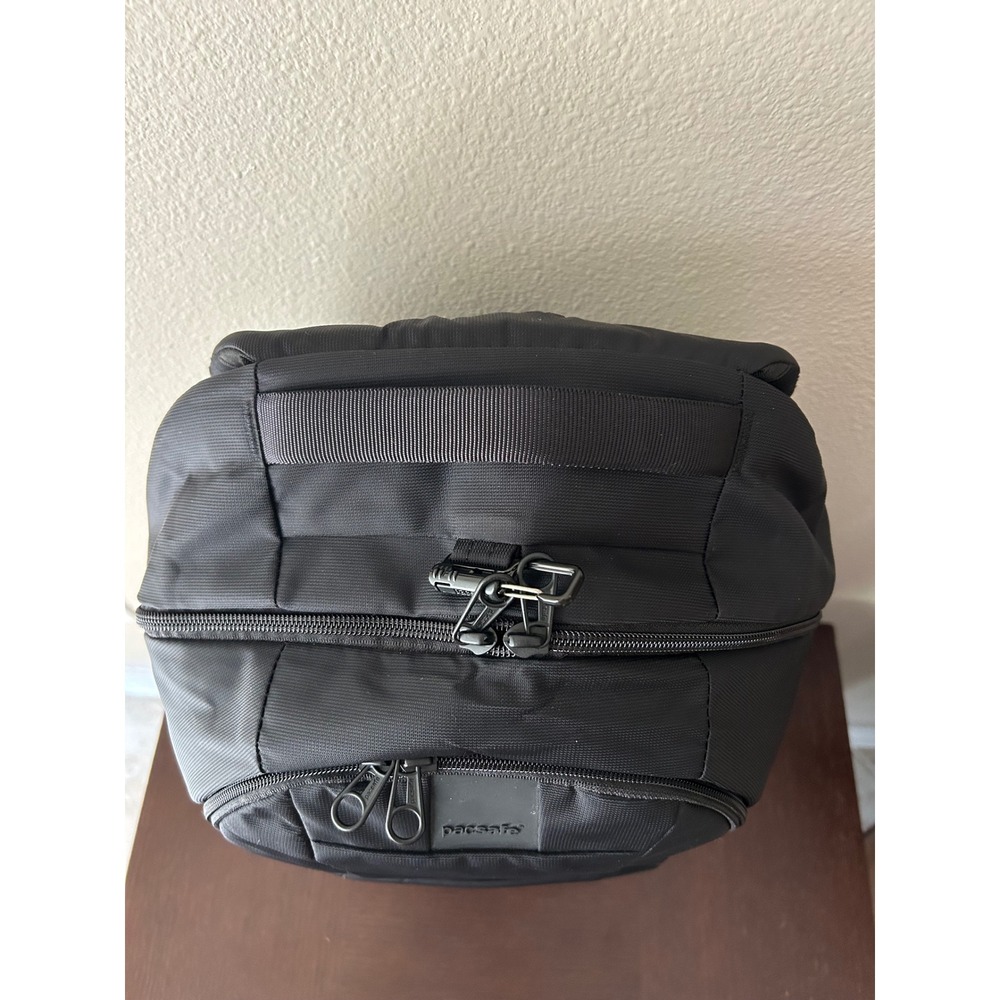 Pacsafe LS450 25L Unisex Travel Work Anti Theft Practical Black Backpack - Picture 6 of 12